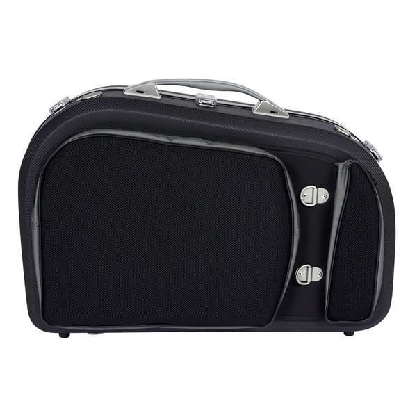 BAM Panther Adjustable French Horn Case, Black, Back
