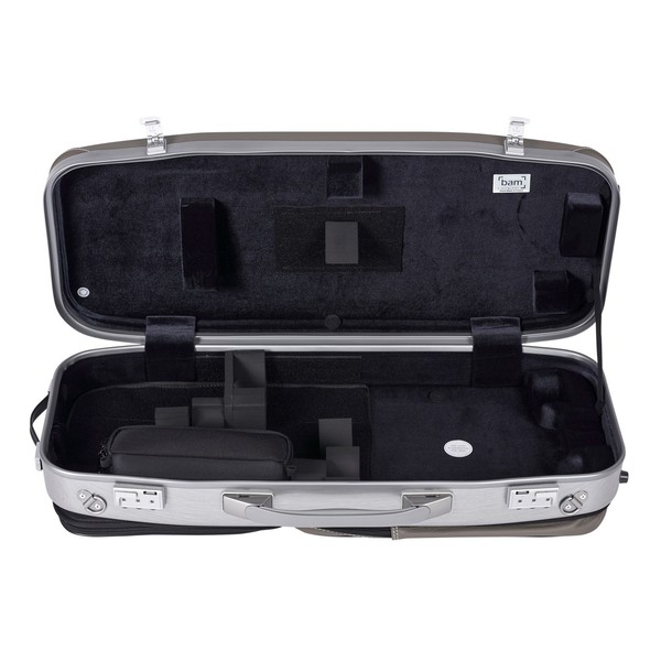 BAM L'Etoile Hightech Adjustable Bassoon Case, Mud Grey, Inside