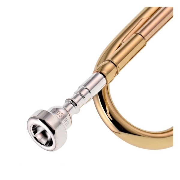 Besson BE111 New Standard Bb Trumpet, Clear Lacquer, Mouthpiece