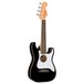 Fender Fullerton Strat Ukulele, Black - slant