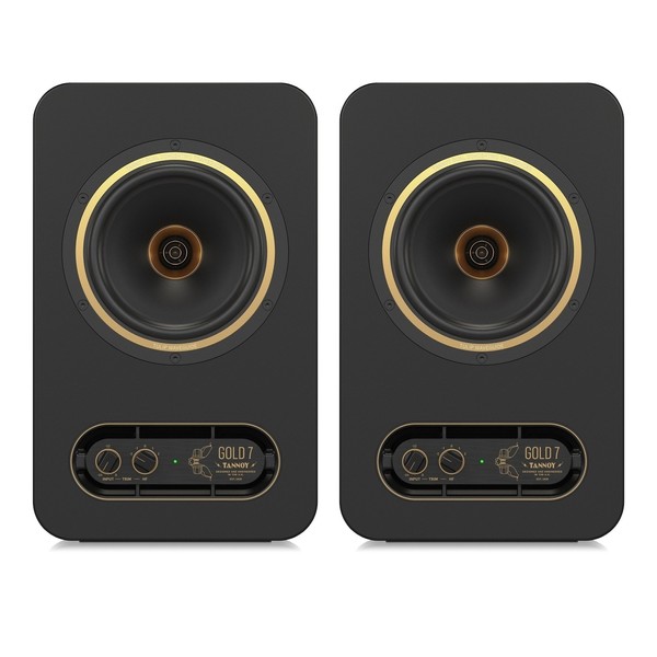 Tannoy GOLD 7 7" Active Monitor Speaker Pair - Full Bundle