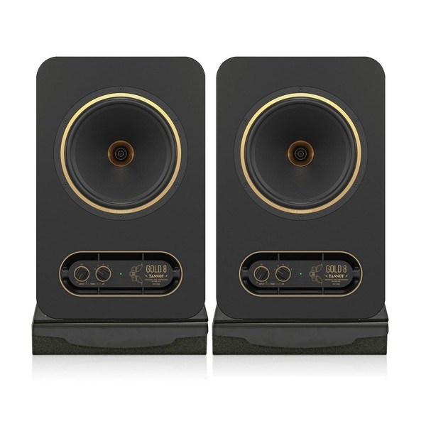Tannoy GOLD 8 8" Active Monitor Speaker with Isolation Pads