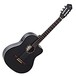 Ortega RCE125SN Electro Nylon String, Satin Black - front