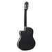 Ortega RCE125SN Electro Nylon String, Satin Black - back