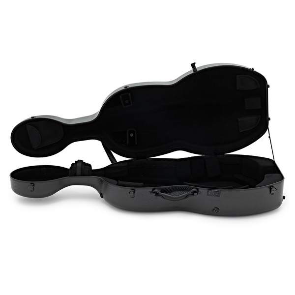 Gewa Pure Polycarbonate Cello Case, Black