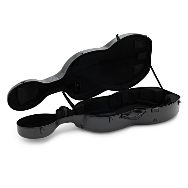 Gewa Pure Polycarbonate Cello Case, Black