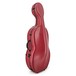 Gewa Pure Polycarbonate Cello Case, Red