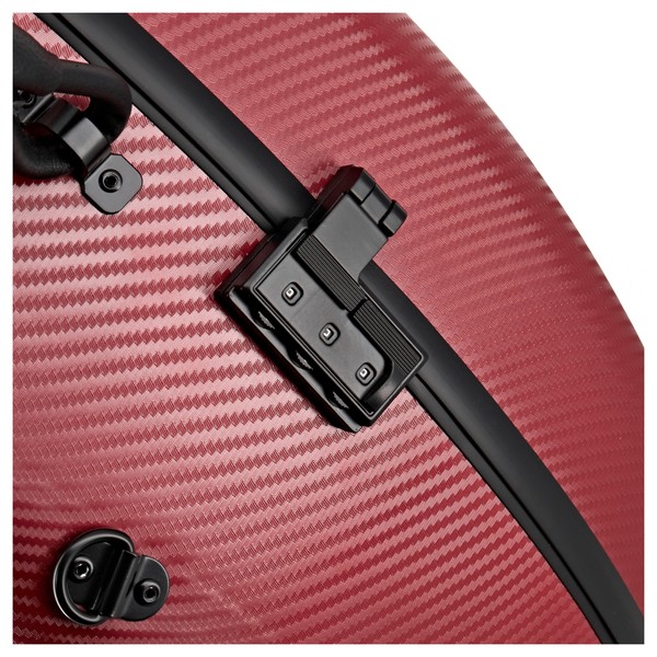 Gewa Pure Polycarbonate Cello Case, Red