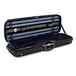 Gewa Liuteria Venezia Violin Case, Black and Ocean Blue