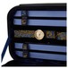 Gewa Liuteria Venezia Violin Case, Black and Ocean Blue