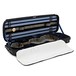 Gewa Liuteria Venezia Violin Case, Black and Ocean Blue