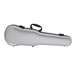 Gewa Air 1.7 Shaped Violin Case, Silver Metallic