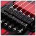 Schecter Banshee GT-FR, Satin Trans Red, Bridge