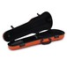 Gewa Air 1.7 Shaped Violin Case, Orange Gloss