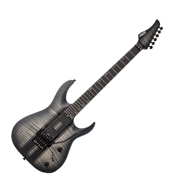 Schecter Banshee GT-FR, Satin Charcoal Burst, Front