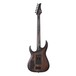 Schecter Banshee GT-FR, Satin Charcoal Burst, Back