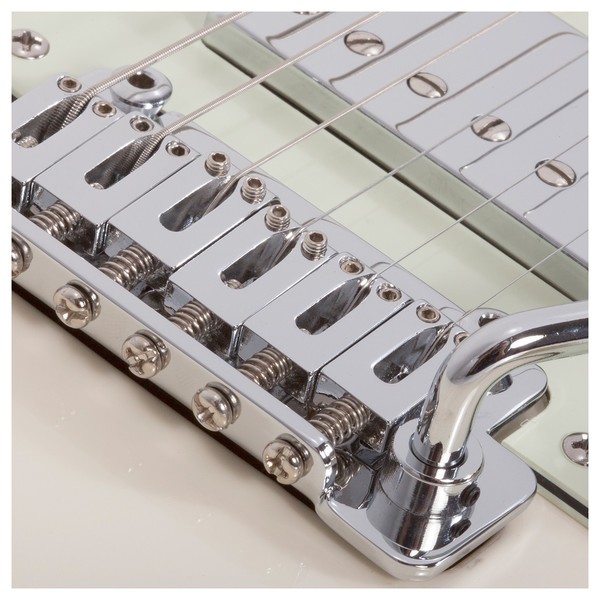 Schecter Nick Johnston Trad-HSS, Atomic Snow, Bridge
