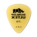 Jim Dunlop Ultex Standard .73, Player's Pack of 6 - back