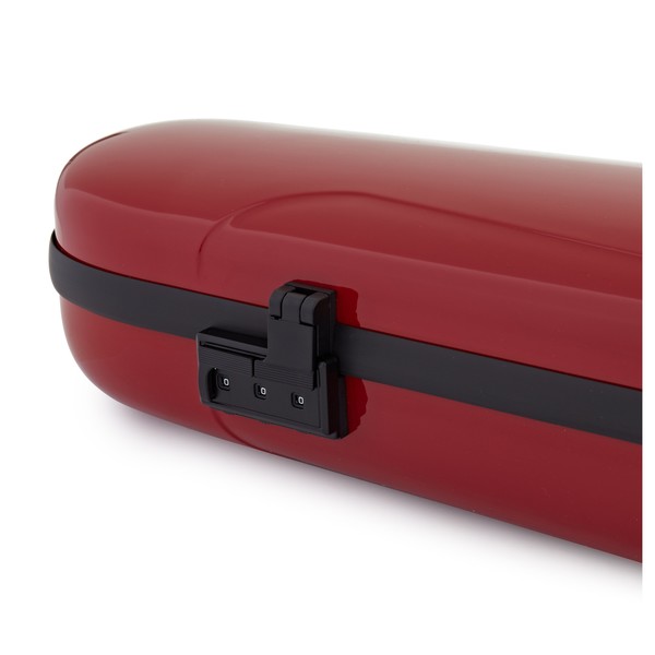 Gewa Air 1.7 Shaped Violin Case, Red Gloss