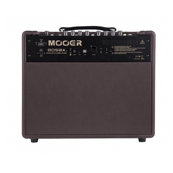 Mooer SD50A Acoustic Digital Modelling 50w 1x8 Combo - back