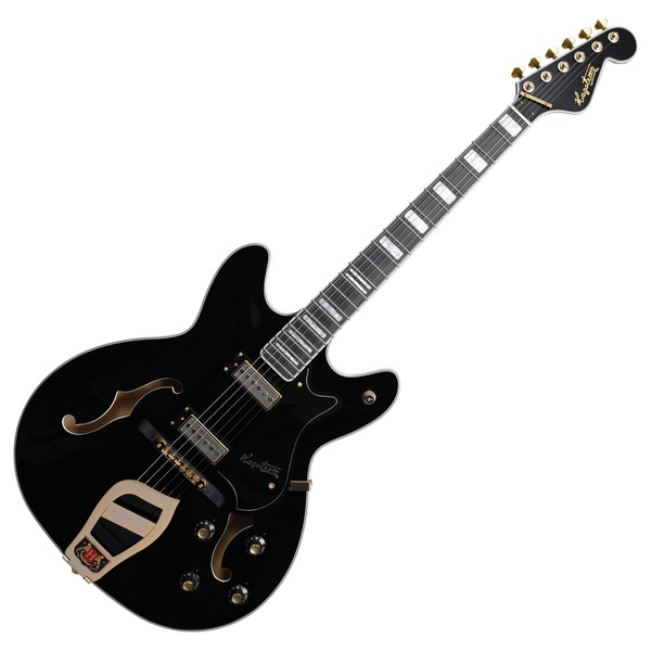 Hagstrom '67 Viking II, Black - front