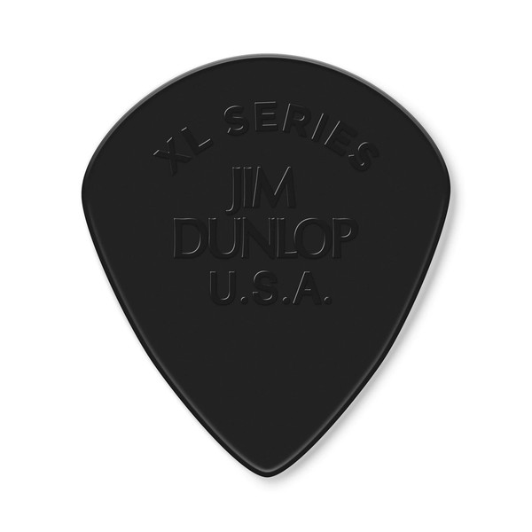 Dunlop Nylon Jazz III XL Black Stiffo 1.38mm, 6 Pack - back