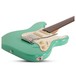 Schecter Nick Johnston Trad-HSS, Atomic Green, Front Angled Right 