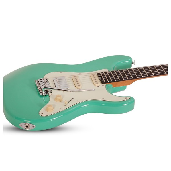 Schecter Nick Johnston Trad-HSS, Atomic Green, Side
