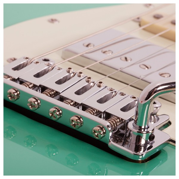 Schecter Nick Johnston Trad-HSS, Atomic Green, Bridge