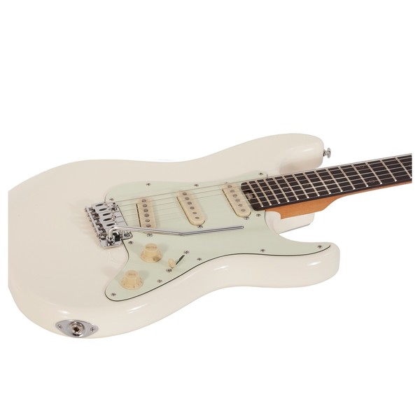 Schecter Nick Johnston Trad-SSS, Atomic Snow, Side