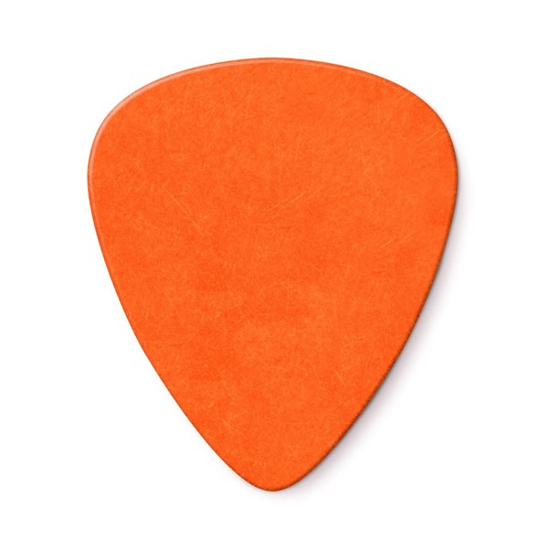 Dunlop 0.60mm Tortex Standard Pick, Orange, Players Pack of 12 - back
