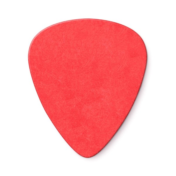 Dunlop 0.50mm Tortex Standard Pick, Red, Players Pack of 12 - back