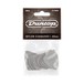 Dunlop 0.60mm Nylon Standard Pick, Light Grey, Players Pack of 12 - bag