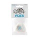 Dunlop 1.0mm Tortex Flex Triangle, Player's Pack of 6 - front bag