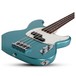 Schecter Banshee Bass, Vintage Pelham Blue, Front Angled Right