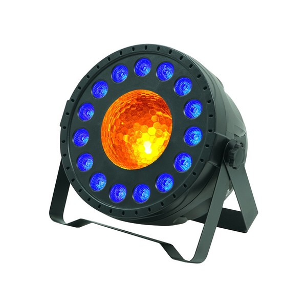 Equinox MoonPar Multicoloured LED Effect, Angled Lit