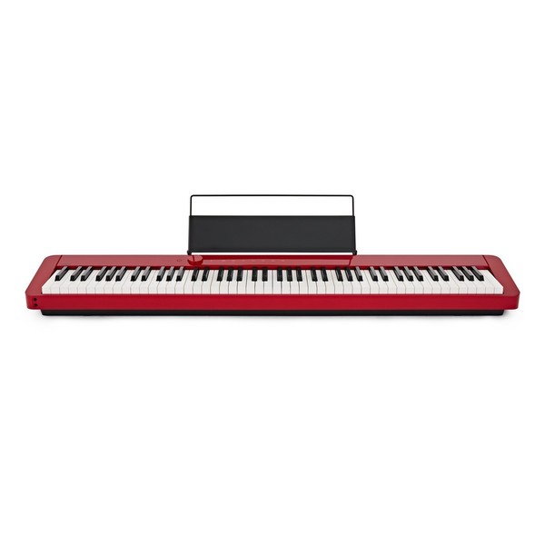 Casio PX S1000 Digital Piano with Headphones, Red, Front