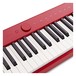 Casio PX S1000 Digital Piano with Headphones, Red, Controls