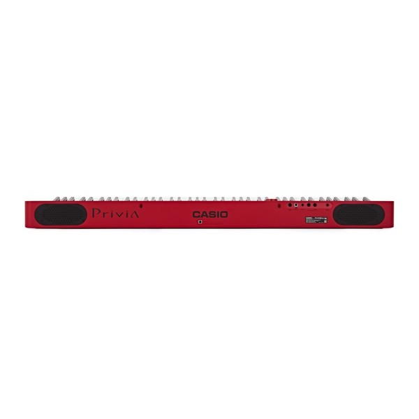 Casio PX S1000 Digital Piano with Headphones, Red, Back