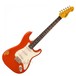 Vintage V6 Icon, Distressed Firenza Red
