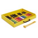 Glockenspiel Compact par Gear4music, Touches Arc-en-Ciel / Noires