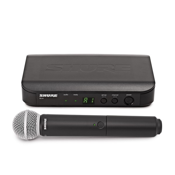 Shure BLX24UK/SM58-K3E Handheld Wireless Microphone System