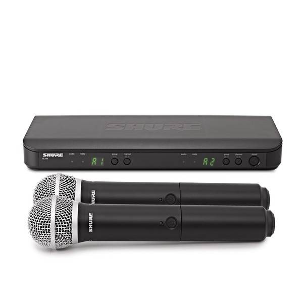 Shure BLX288E/PG58-T11 Dual Handheld Wireless Mic System