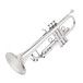 Besson BE111 New Standard Bb Trumpet, Silver Plated, Side