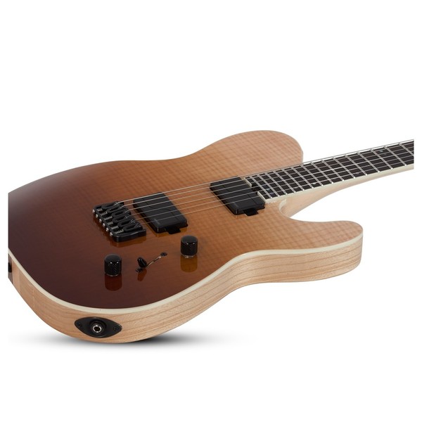 Schecter PT SLS Elite, Antique Fade Burst, Side