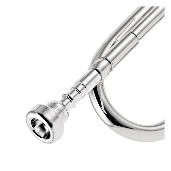Besson BE110 New Standard Bb Trumpet, Silver Plated, Mouthpiece