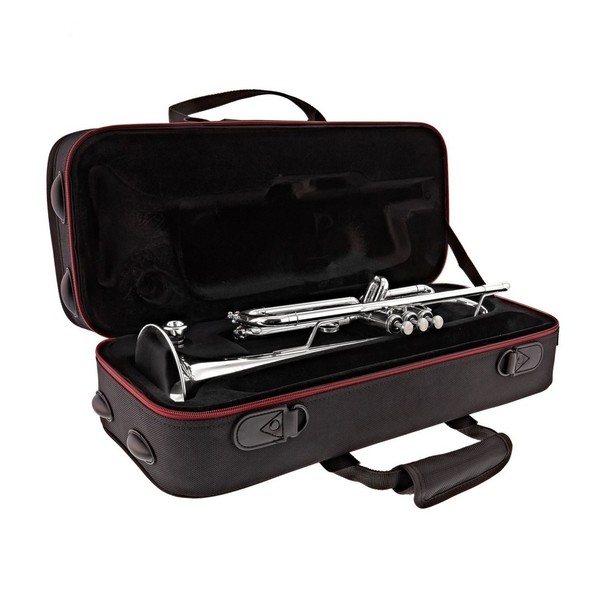 Besson BE110 New Standard Bb Trumpet, Silver Plated, Case