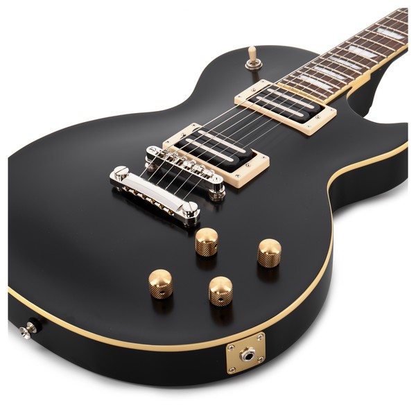 Epiphone Vivian Campbell Holy Diver Les Paul Outfit, Black Aged