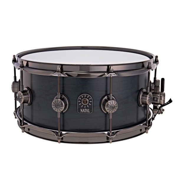 Natal Originals Walnut 14 x 6.5" Snare Drum, Cerulean Blue
