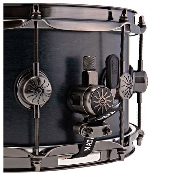 Natal Originals Walnut 14 x 6.5" Snare Drum, Cerulean Blue